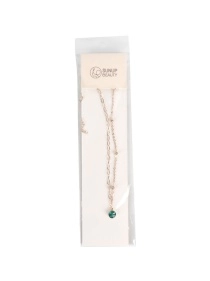 Колье "Green vibes", 45+5 см (PZ123)