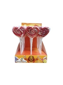 Карамель леденцовая "Сердечко" 30г