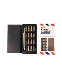 Набор: отвёртка ручная, 24 насадки (ML-2073)