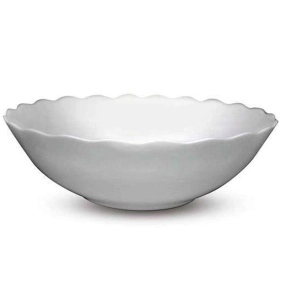 Салатник 17,5 см " HKW-70 "Wave classic" WHITE