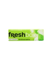 Жевательная резинка FRESHBOX мята, 12,65 г