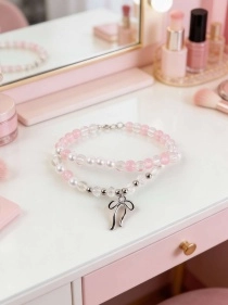 Браслет "Candy Pink", 16 см