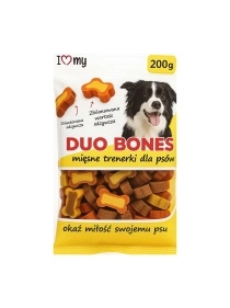 Лакомство I love my DUO BONES жевательные косточки д/с всех пород с мясом птицы, 200г
