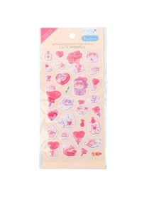 Наклейки декоративные "Cute animals", 24*9,5 см (PI0088)