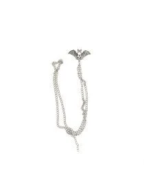 Колье "Привидение", длина цепочки 41,7/49+4,5 см