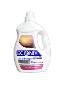 СМС жидкое для стирки белья "ECONIX COLOR"/"ECONIX UNIVERSAL"  Gel, 2л