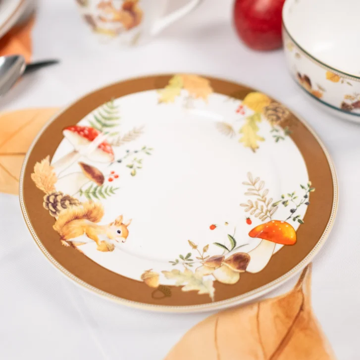 Осенний лес - коллекция уютной посуды для дома