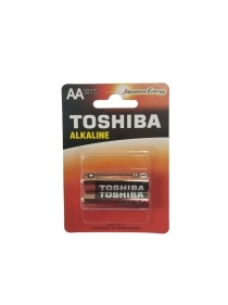 Элемент питания TOSHIBA LR-06 AA BP-2C Alkaline GCA, 2 шт
