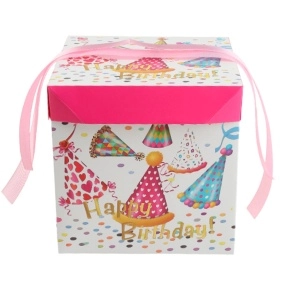 Коробка подарочная "Gift", 15*15*15 см (PI0027)