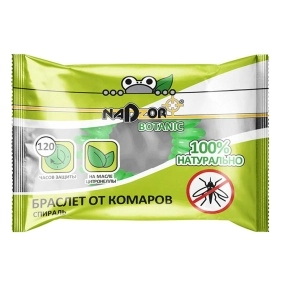 Браслет от комаров «РЕЗИНКА», БИО, Nadzor Botanic