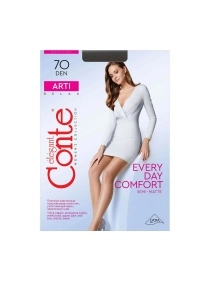 Колготки женские CONTE ELEGANT ARTI 70, р.2, nero