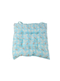 Подушка на стул с завязками, 40*40 см (PX0617)