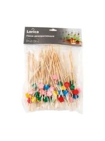 Пики декоративные, 50 шт., 12 см