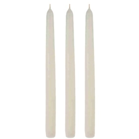 Набор свечей из 3 шт "Конус", 34 см