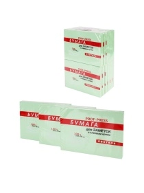 Бумага для заметок "PROF-PRESS" с клеевым краем ЗЕЛЕНАЯ пастель, 101Х76 мм, 100л