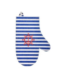 Рукавица "Морская" "Банные штучки" войлок