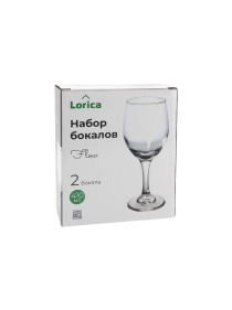 Набор бокалов для вина "Flow", 2 шт, 410 мл (PK433)