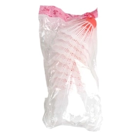 Набор воланчиков, 12 шт, 7 см, пластик