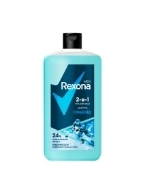 REXONA MEN Гель для душа и шампунь 2В1 ГЛУБИНА ОКЕАНА 490 мл