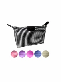 Косметичка на молнии 26*13*7см, цвет в асс-те