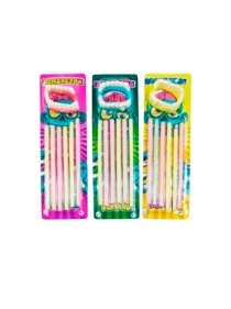 сахарная конфета, жевательный мармелад Весёлый напугай (Зомбастик; челюсти), 13г