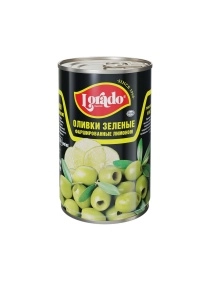Оливки зел. Фарш. лимоном  "Lorado"  300г