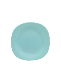 Тарелка обеденная Lavenir HoReCa "Square soft color" 22,5*22,5 см,9,5" LFP-95 GREEN стекл.