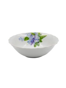 Салатник "Незабудка" 15 см.  с6-SPD023-1 вырезной край