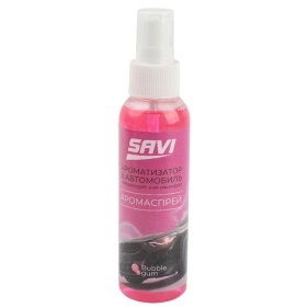 Ароматизатор в авто SAVI (спрей), 125 мл, Bubble gum (артикул K24103103-1)