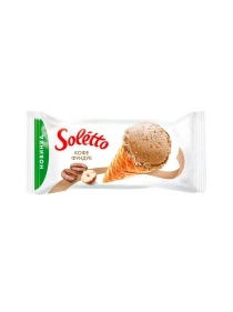 Десерт заморож. SOLETTO КОФЕ ФУНДУК, 75 г