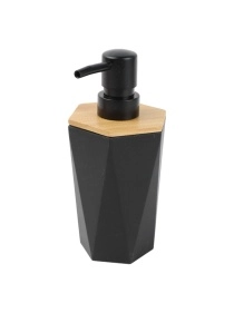 Дозатор жидкого мыла "Modern black", 8.4*7.3*17.2 см (PZ006)