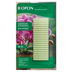 БИОПОН Удобрение в палочках для орхидей 20 шт