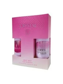 Под.набор CRYSTAL (Шампунь 250 + Гель д/душа 250) жен