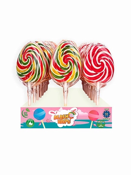 Карамель леденц. атл. "Яйцо" в короб. 30г