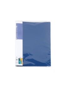 Папка с файлами А4 (40 шт), микс цвета 