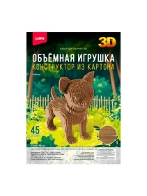 Конструктор из картона. Объёмная игрушка в ассортименте
