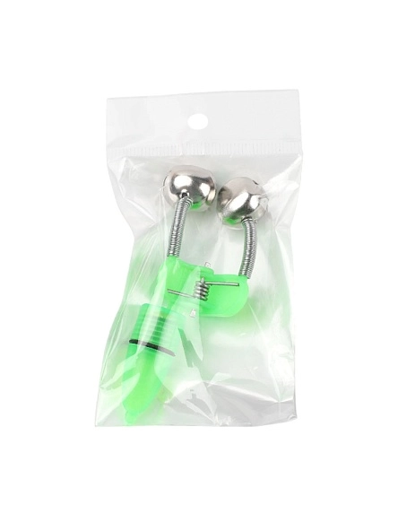 Бубенчик светящийся, металл, пластик, 8 см