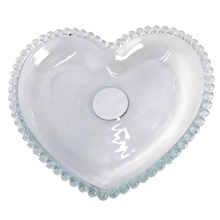 Тарелка "Сердце", 22*20 см (PX0389)