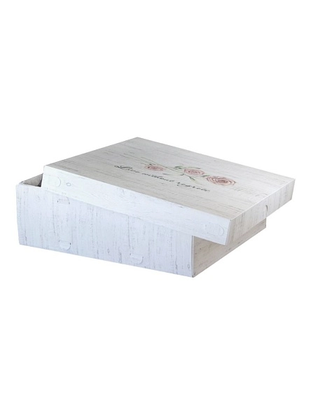 Декоративная коробка, 30,5х30,5х10 см в ассортименте