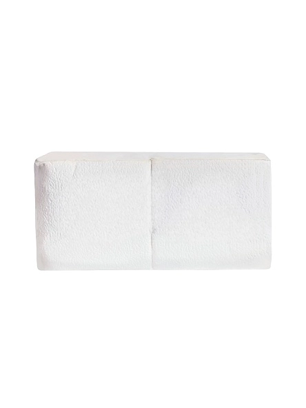 Салфетки бумажные неокрашенные Veta Double White eco 200 шт в упаковке, 100% целлюлоза