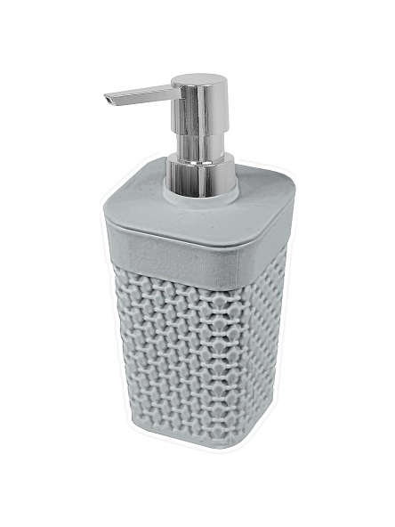 Дозатор для жидкого мыла OSLO серый шторм