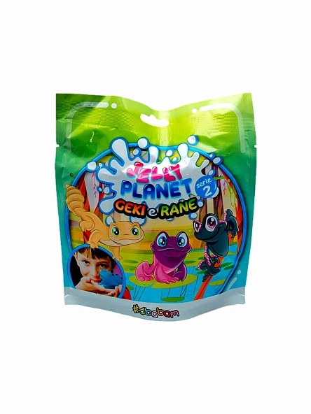 Фигурка-тянучка Jelly Planet «ЛЯГУШКИ И ЯЩЕРИЦЫ», в ассорт., 12/72 JELLY3