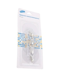 Крючок самоклеящийся на стену, 4 шт, 7 см