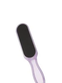 Терка для ног 2-х сторонняя, 25 см, наждачная основа, пластик 