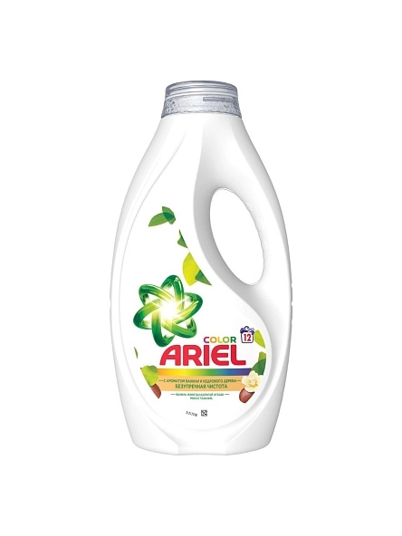 Гель для стирки ARIEL Color с ароматом Ванили и Кедрового дерева, 0,78л