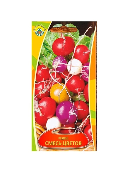 Редис Смесь цветов 2г