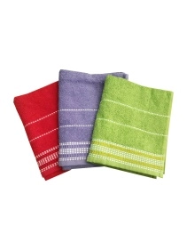 Полотенце махровое "VETRA" р.40х70 разноцвет 1048