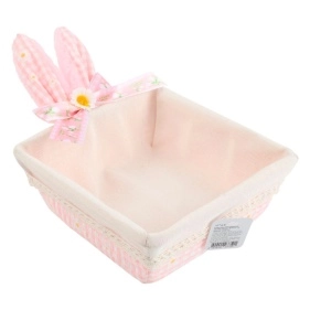 Корзинка декоративная "Funny bunny", 16*16*14 см, (артикул PI0649-1)