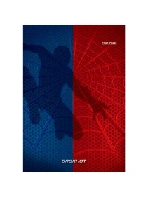 БЛОКНОТ А6 40л. в асс-те, на гребне, цвет.мелов.обл, блок-офсет ПХ, Б40-7341