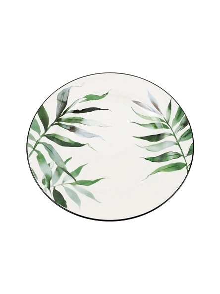 Тарелка "Green vibes", 26,5 см (PK1164)